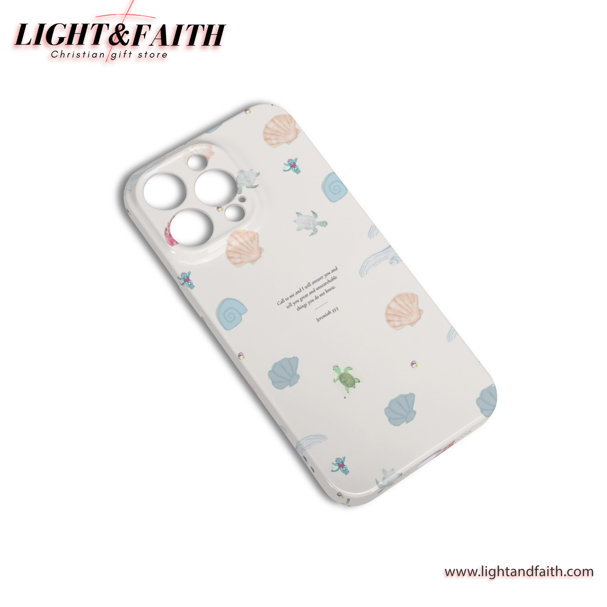 Jeremiah 33:3 Phone Case, Christian Phone Case, Bible Verse Phone Case, Religious Gift, PCLAF33